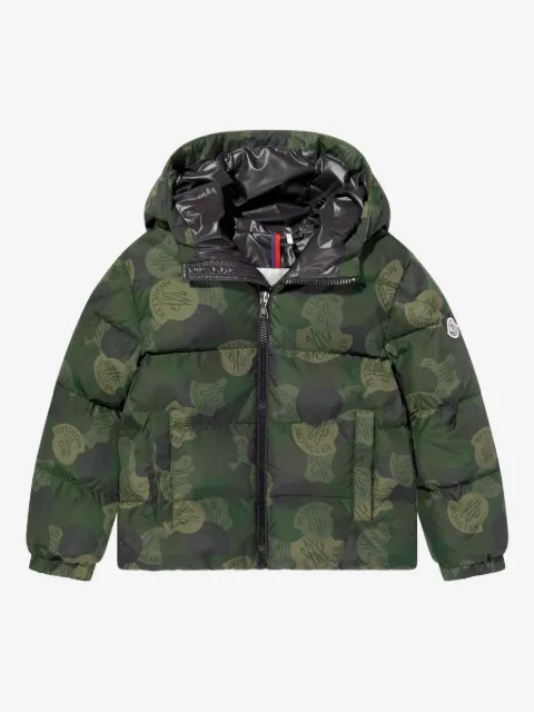 Moncler Enfant Escer hooded padded jacket
