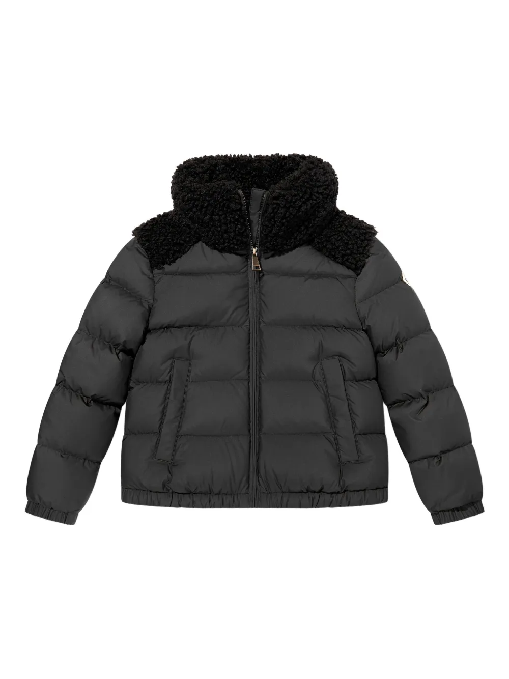 Moncler Enfant Vard キルティング ジャケット - ブラック Moncler Enfant Vard キルティング ジャケット - ブラック