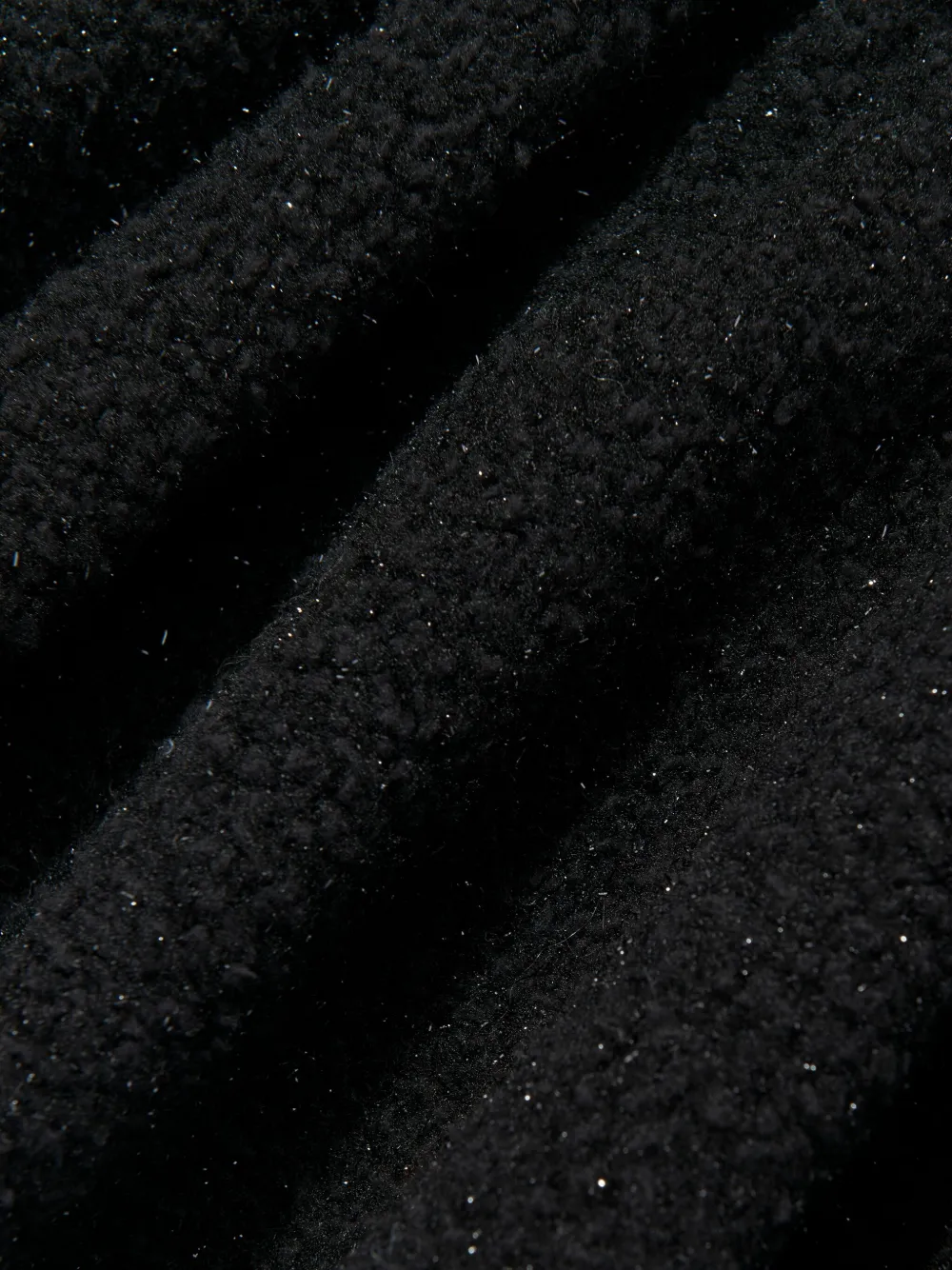 Moncler Enfant Flared rok met glitter Zwart