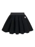 Moncler Enfant sparkle flared skirt - Black