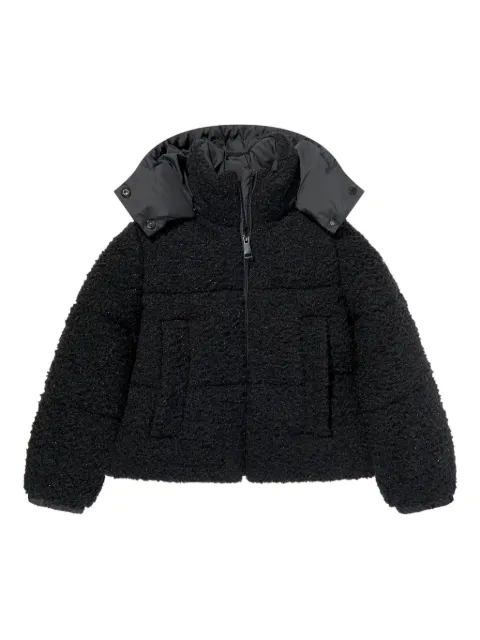 Moncler Enfant chamarra capitonada con motivo Teddy Bear