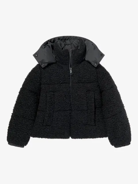 Moncler Enfant teddy-quilted jacket
