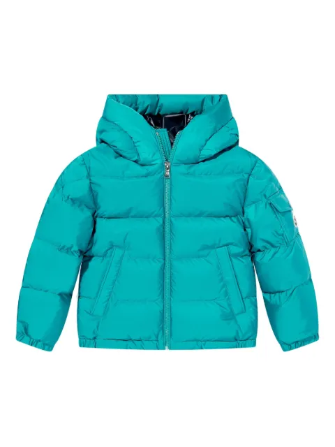 Moncler Enfant hooded padded jacket