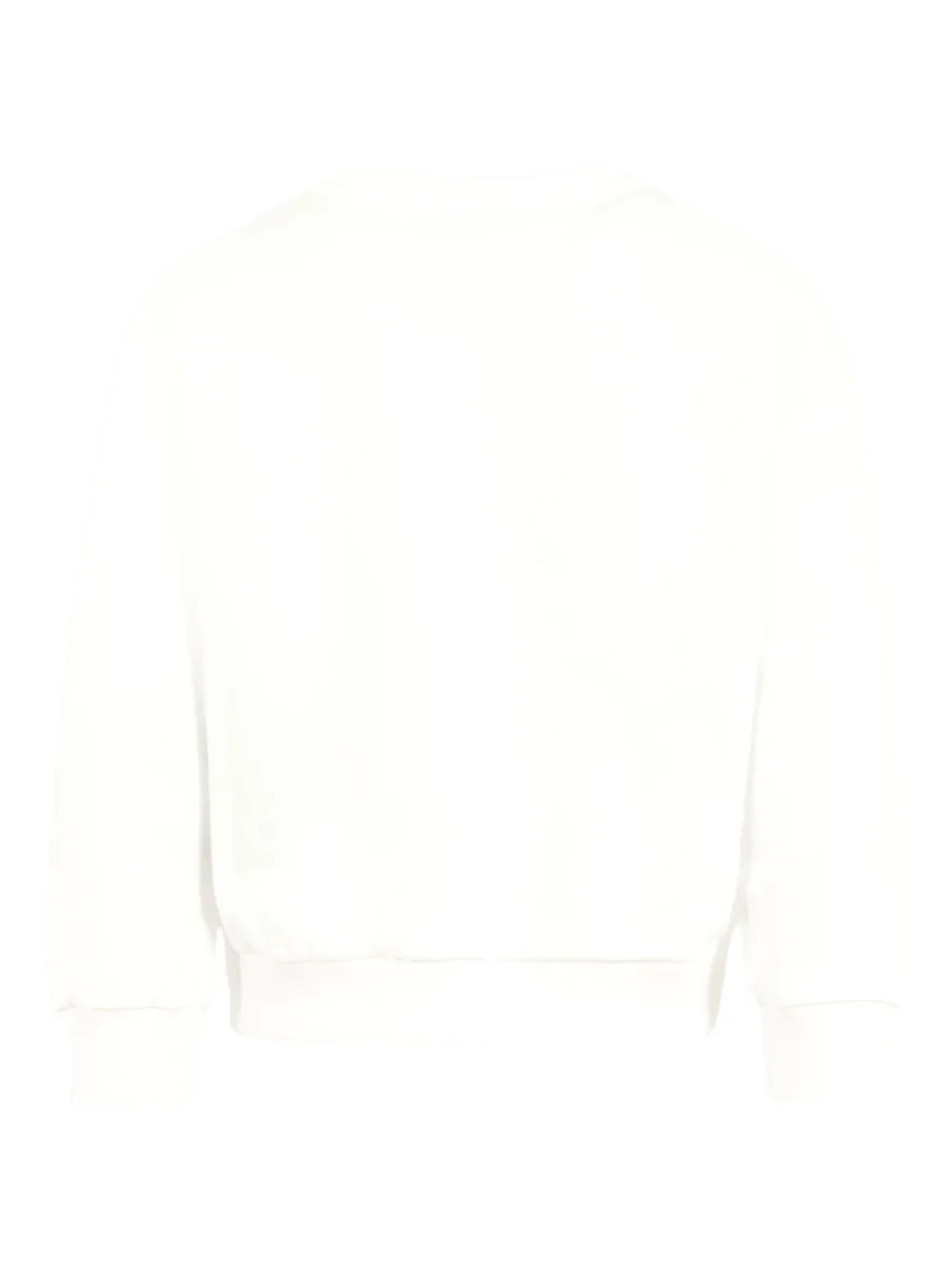 Balmain Kids chain-print sweatshirt Wit
