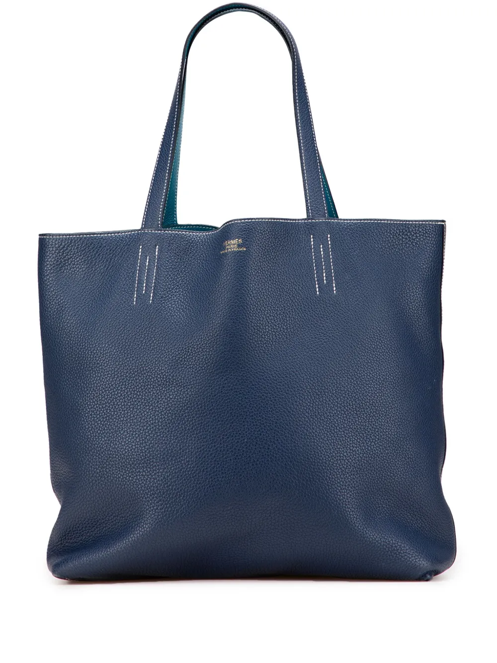 Hermès Pre-Owned 2014 クレマンス ドゥブルセンス 36 トートバッグ - ブルー Hermès Pre-Owned 2014 クレマンス ドゥブルセンス 36 トートバッグ - ブルー