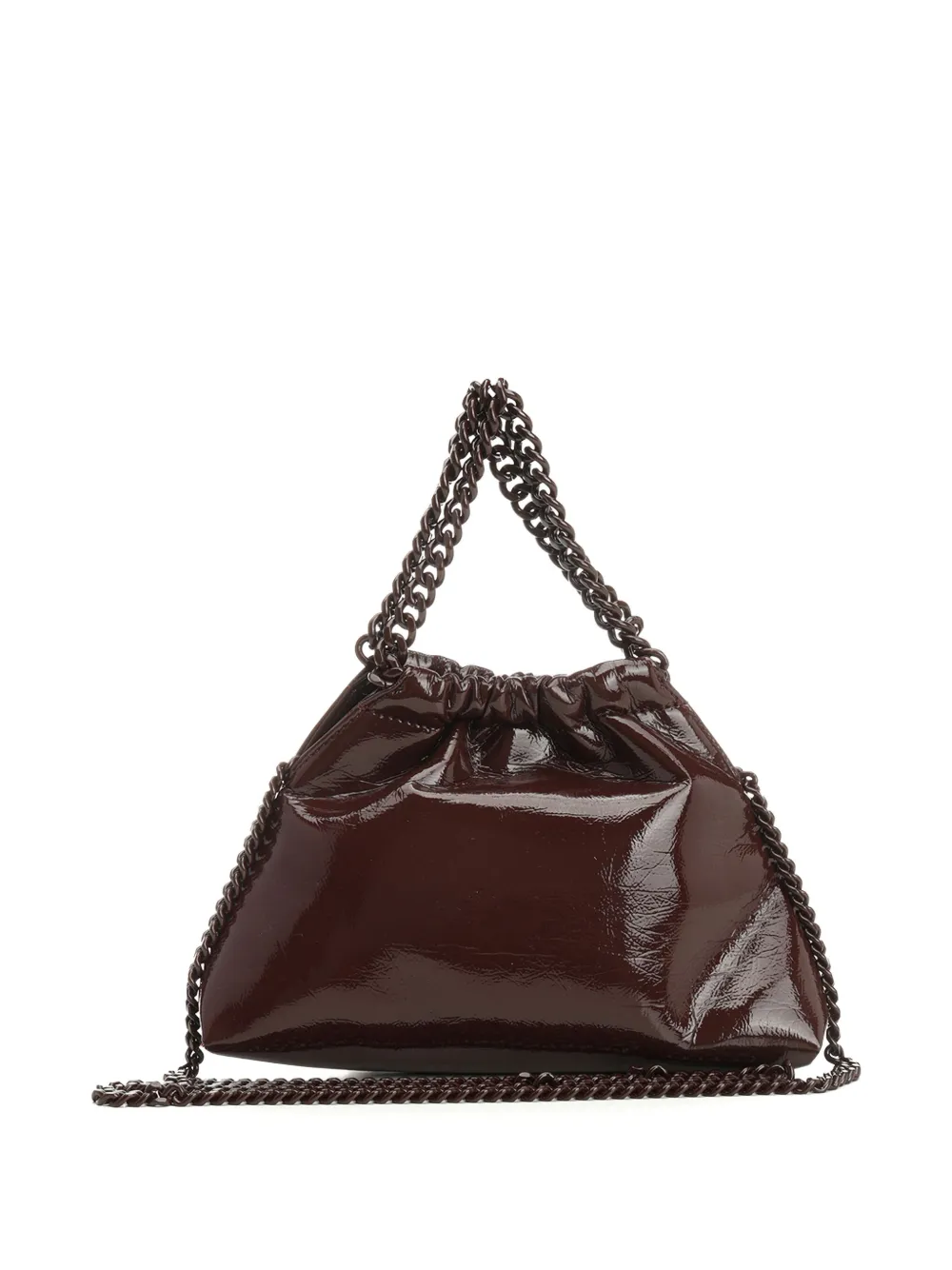 Stella McCartney Moka Falabella chain-trimmed tote bag - Bruin