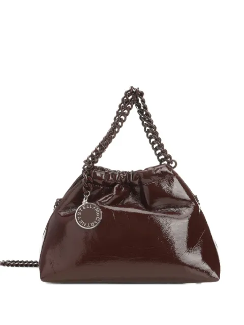 Stella McCartney Moka Falabella chain-trimmed tote bag