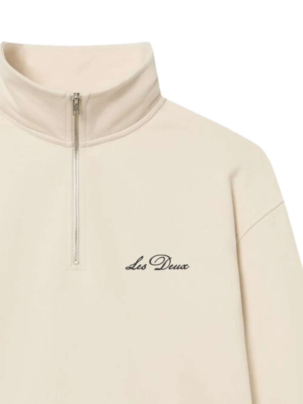 Les Deux half-zip logo sweatshirt | Sweatshirts | Image 2