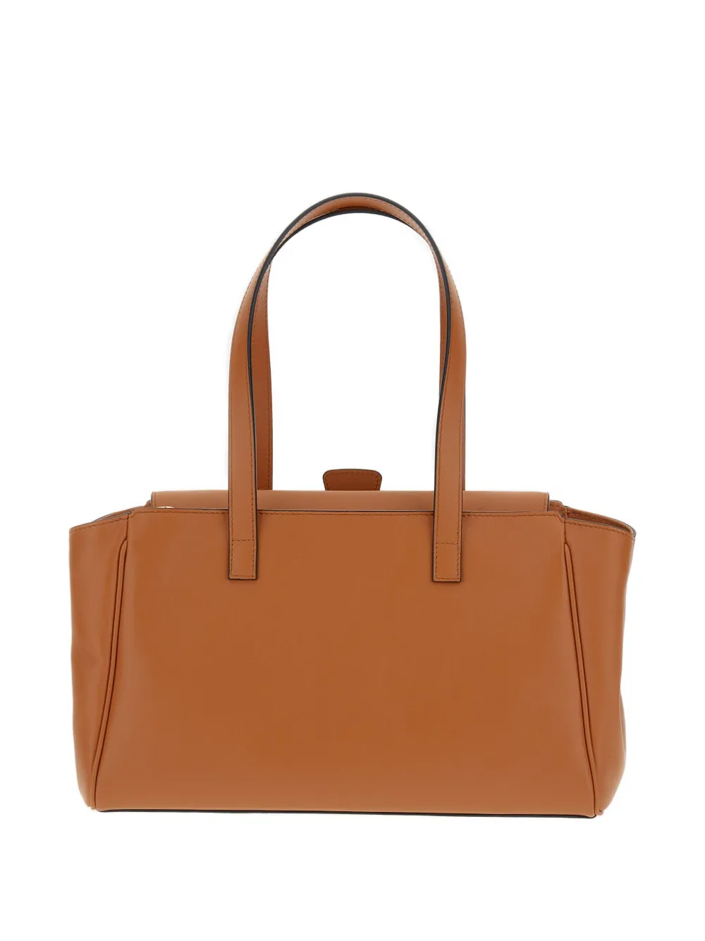 HIDESINS medium Flap tote bag - Bruin