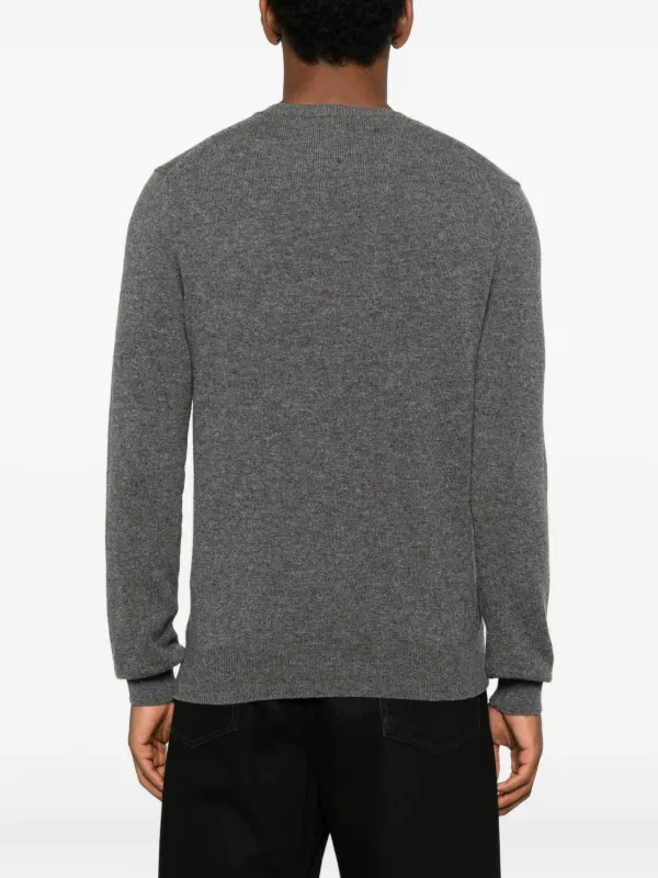 PLAY COMME des GARCONS Vネックセーター　グレー 14728502_23654448_600.jpg