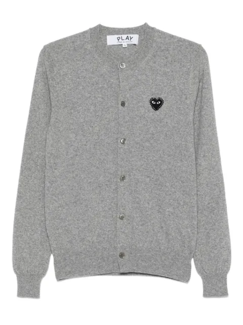 Comme Des Garçons Play cardigan à patch logo