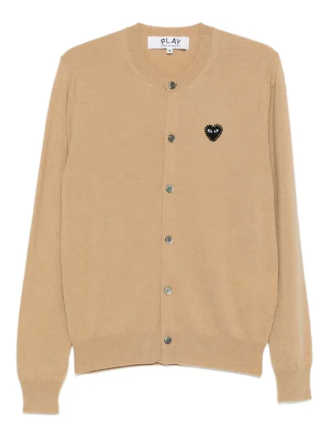 Comme Des Garçons Play heart-logo cardigan