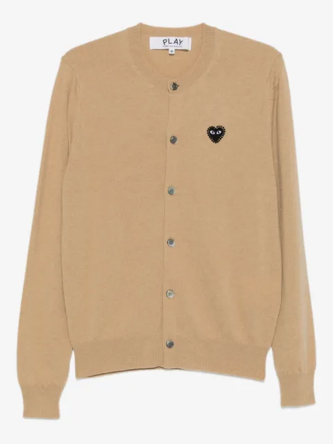 Comme Des Garçons Play cárdigan con logo de corazón