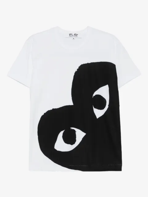 Comme Des Garçons Play playera con ojo en forma de corazón