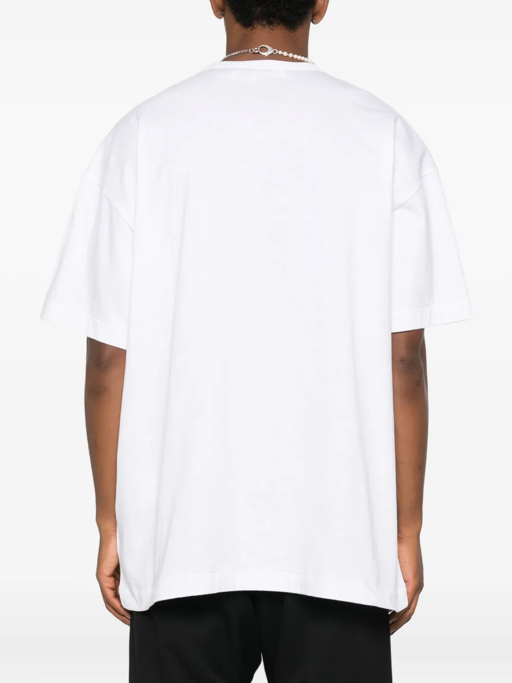 Comme Des Garçons Play T-shirt met hartlogo Wit