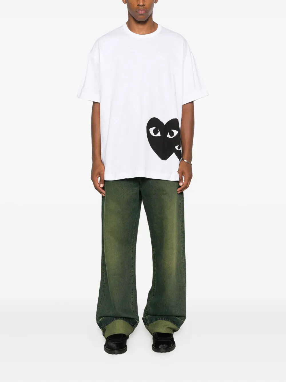 Comme Des Garçons Play heart-logo T-shirt | T-Shirts | Image 2