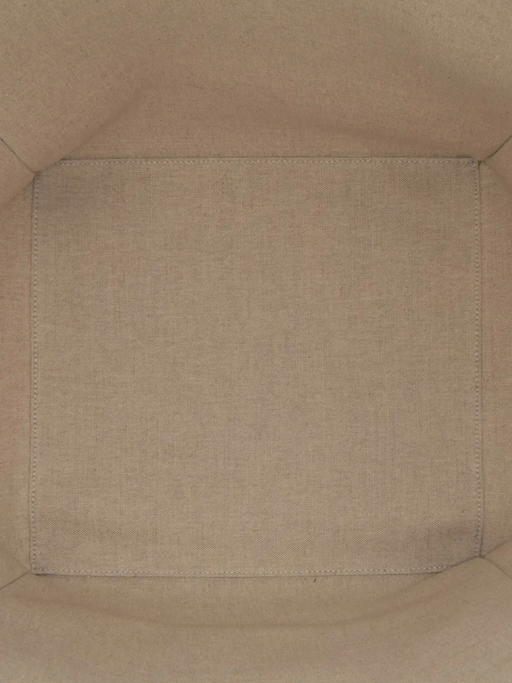 Pre-owned Celine 2021 Large Canvas Vertical Square Cabas Tote Bag In Brown