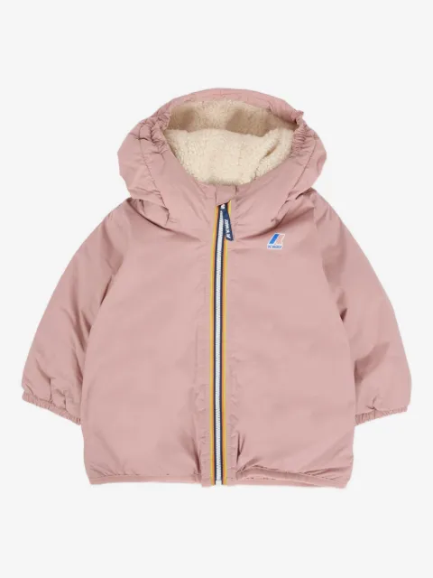 K Way Kids hooded padded jacket