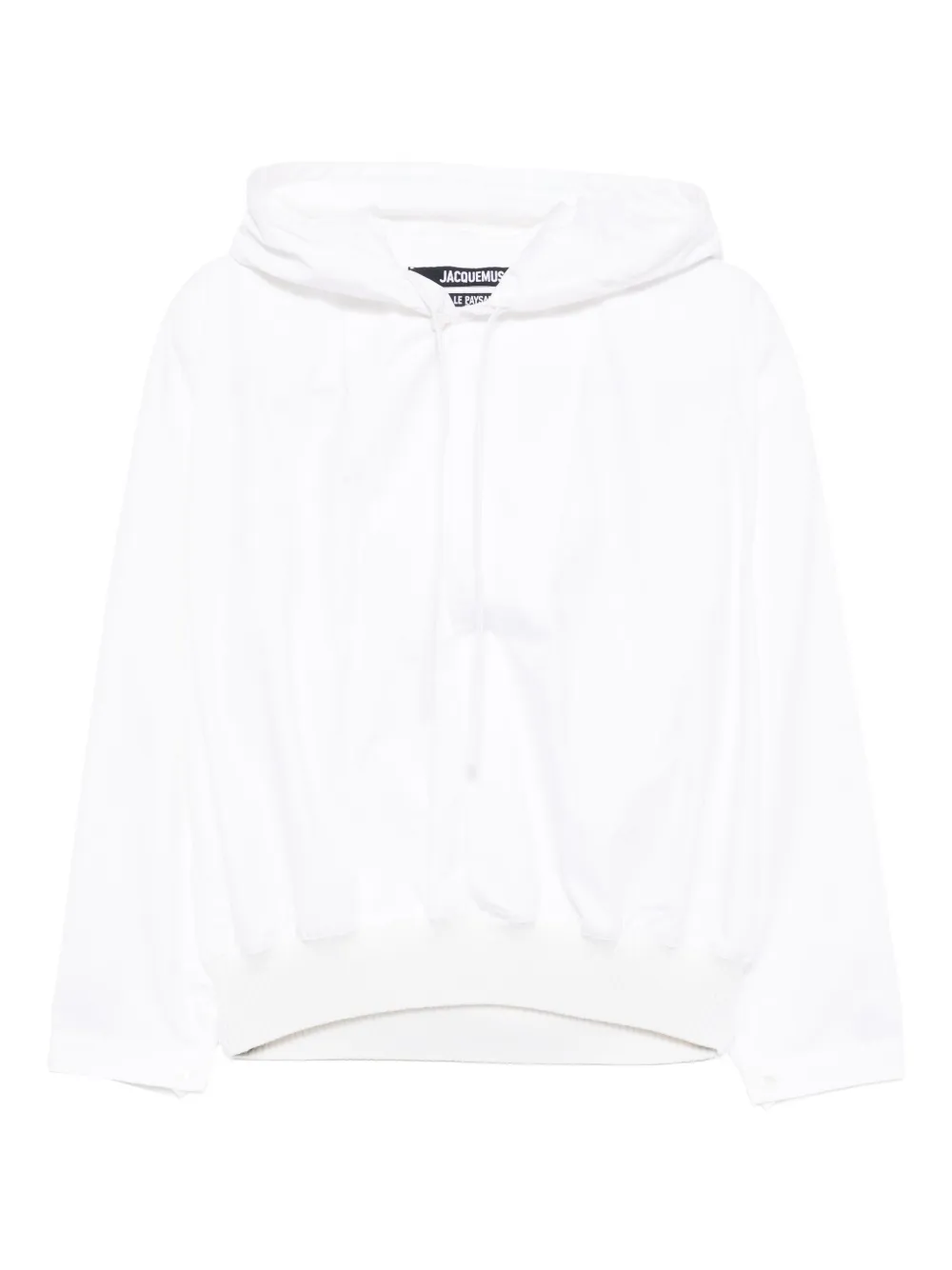 Jacquemus Haut trapeze hoodie | White | Image 1