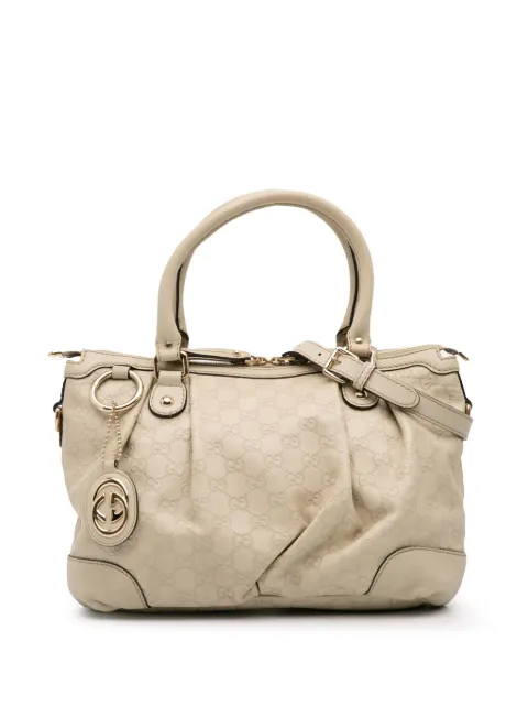 Gucci Pre-Owned 2016-2025 Guccissima Sukey satchel