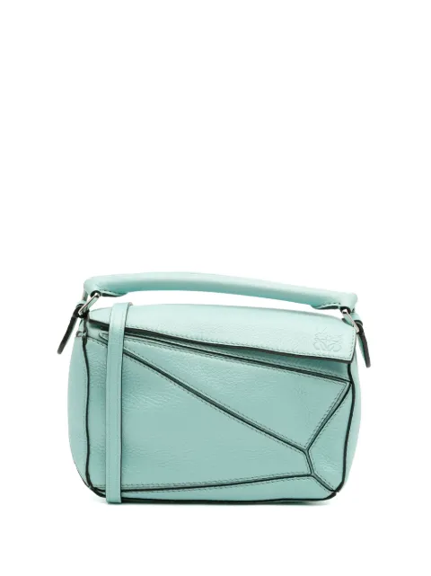 Loewe Pre-Owned 2019 Mini Calfskin Puzzle satchel
