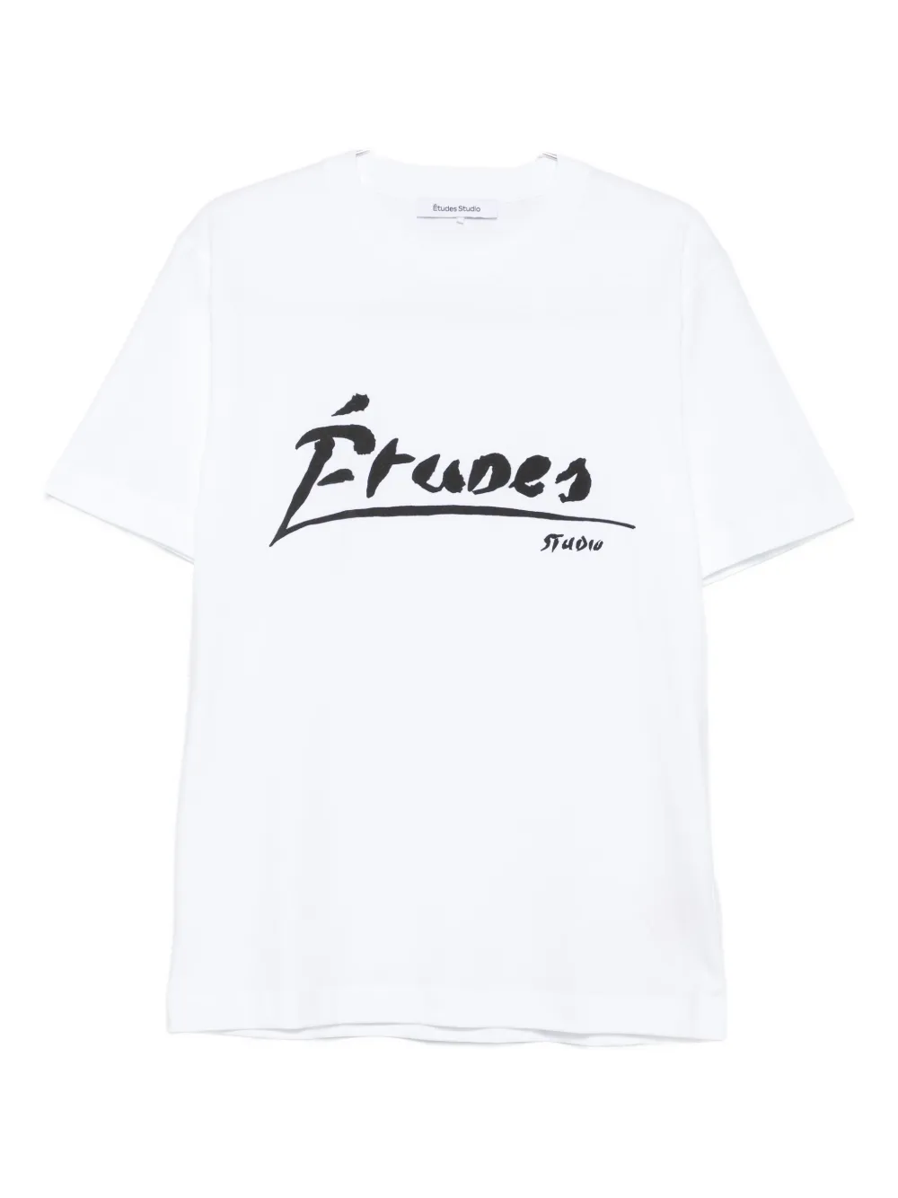 Etudes Studio The Regular Signed Graphic-print T-shirt In White