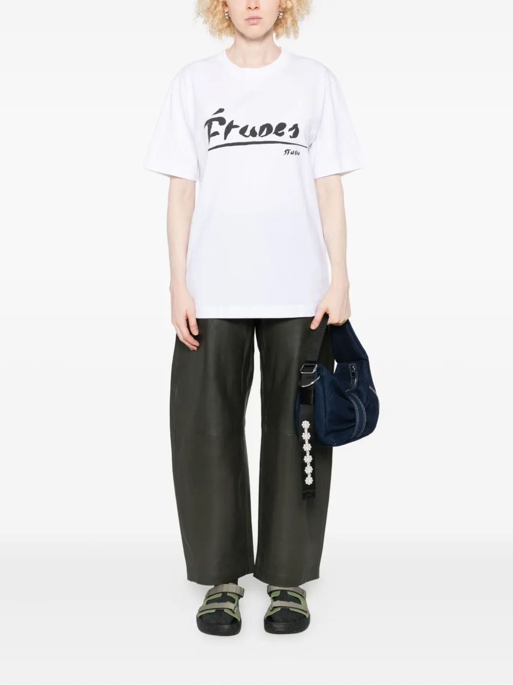 Etudes Studio The Regular Signed Graphic-print T-shirt In White