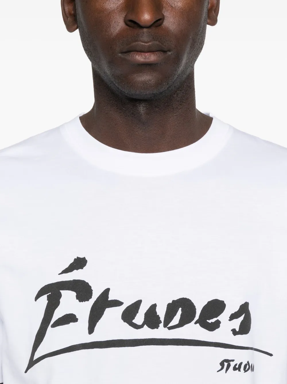Etudes Studio The Regular Signed Graphic-print T-shirt In White