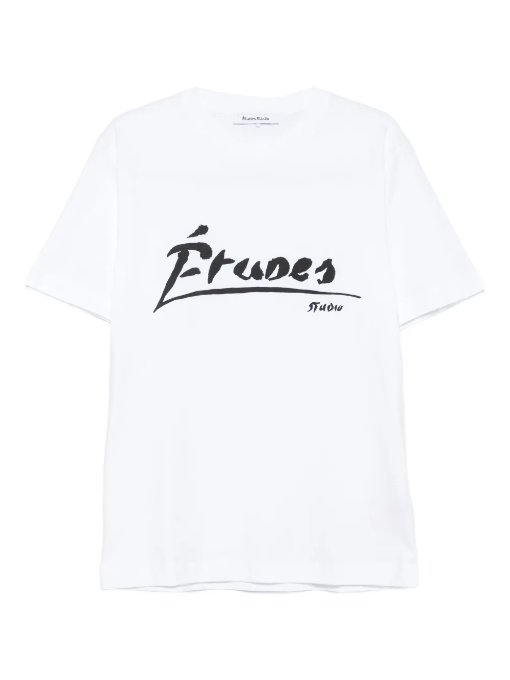 Études Studio The Regular Signed graphic-print T-shirt | White | Image 1