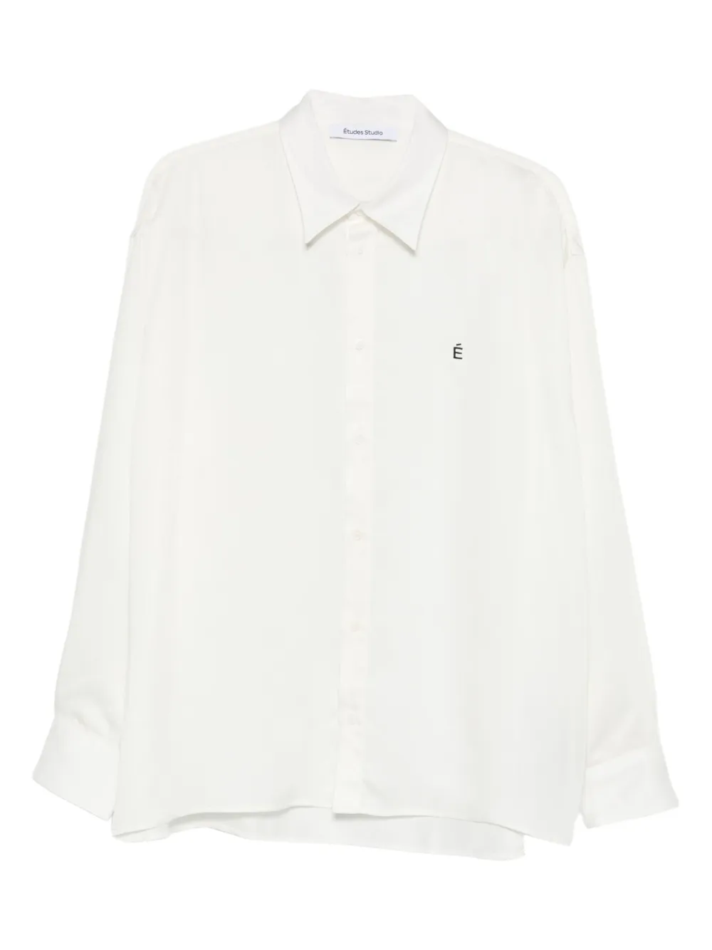 Études Studio logo-detail shirt - Neutrals