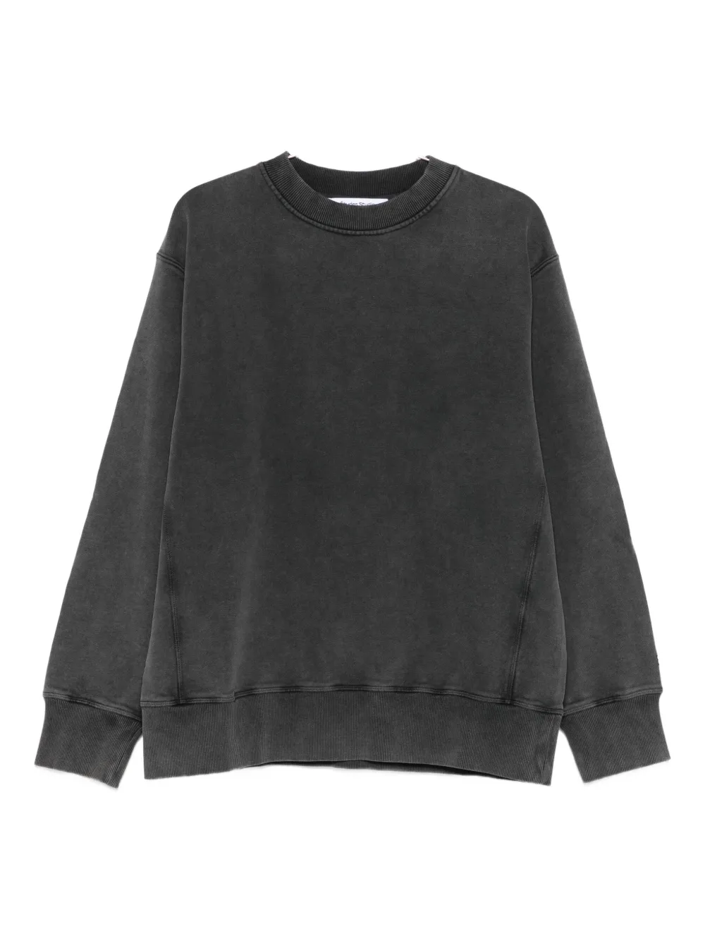 Études Studio star-print crew neck sweatshirt | Black | Image 1