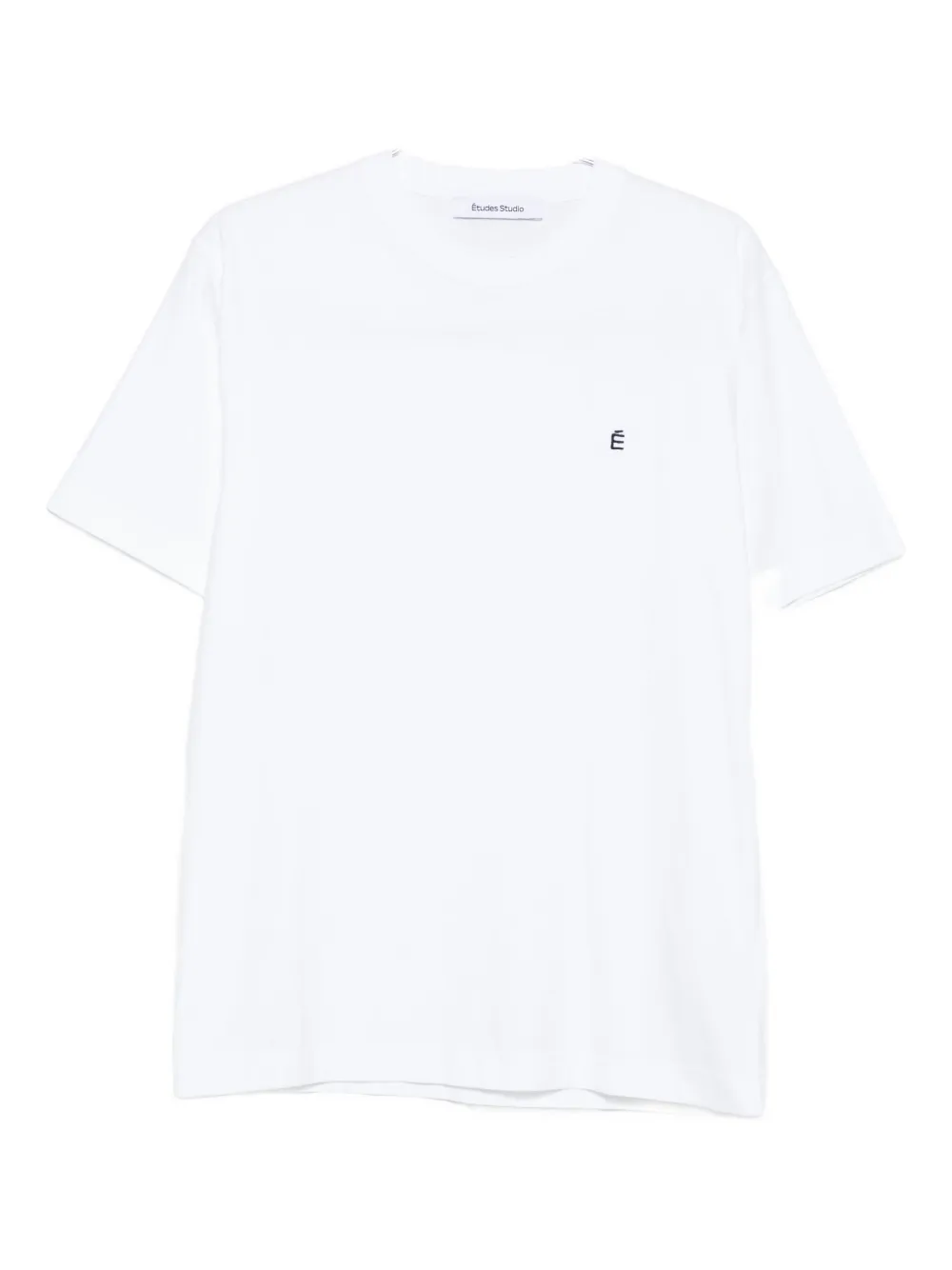 Etudes Studio Logo-embroidered T-shirt In White