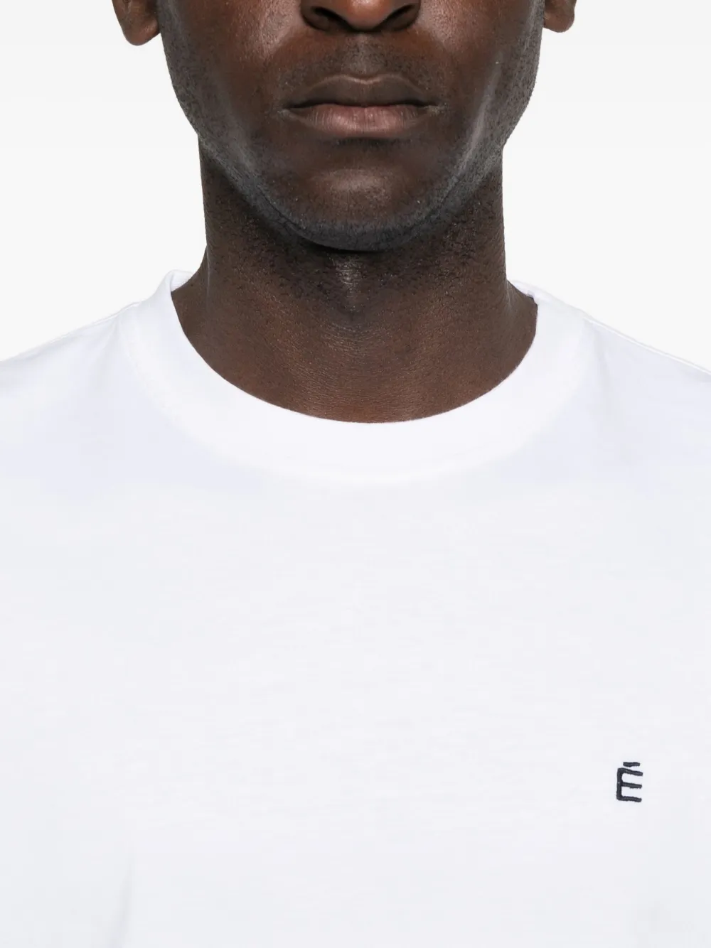 Etudes Studio Logo-embroidered T-shirt In White