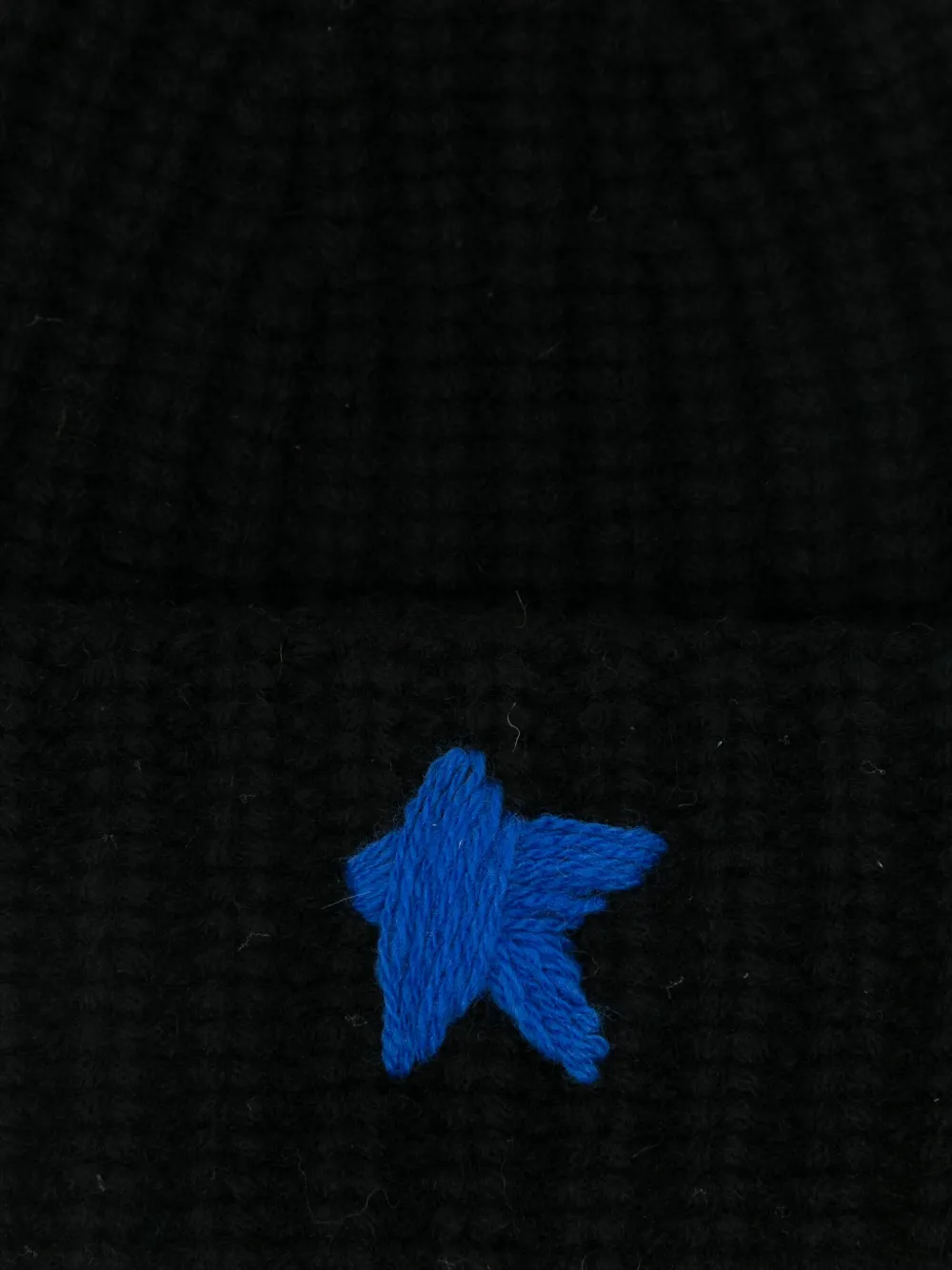 Études Studio Ribgebreide muts Zwart