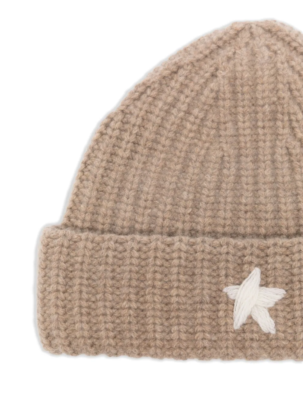 Études Studio Geribbelde muts Bruin
