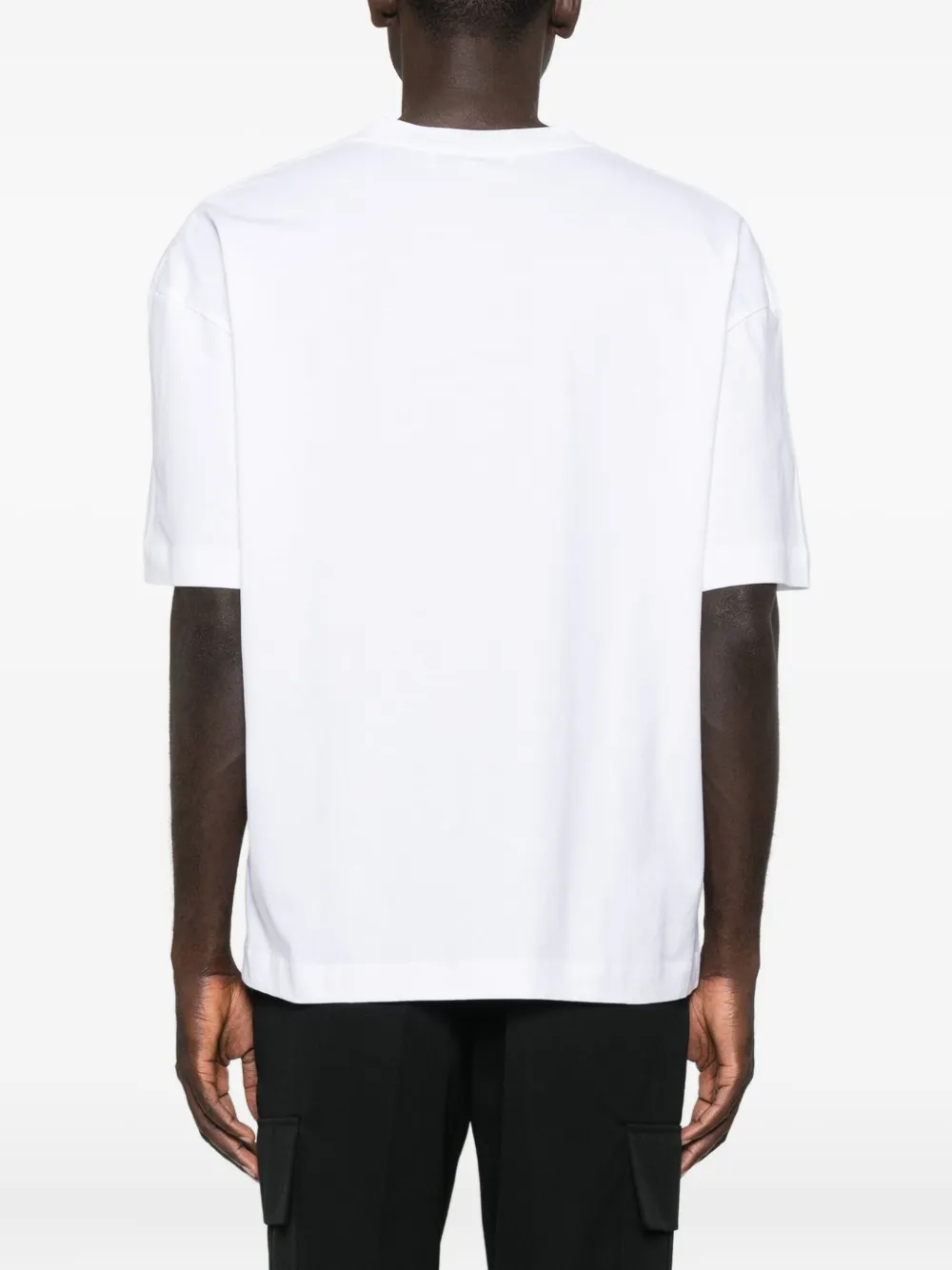 Etudes Studio Star-print Organic Cotton T-shirt In White