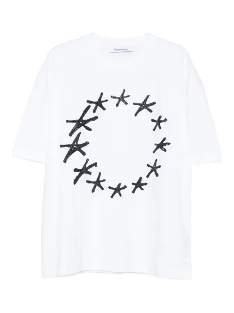 Études Studio star-print organic cotton T-shirt