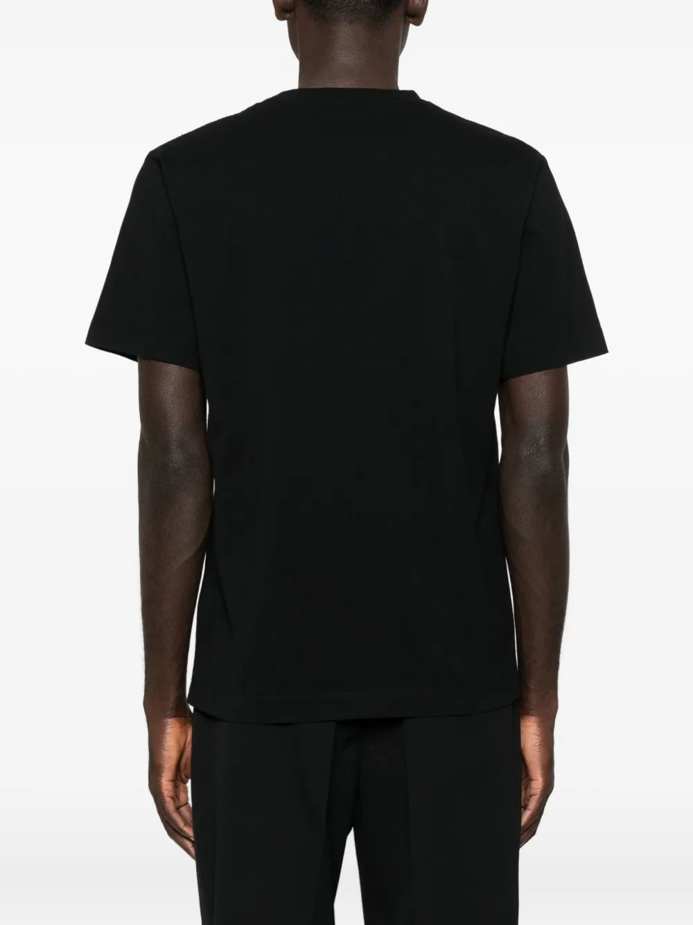 Etudes Studio É Logo-embroidered T-shirt In Black