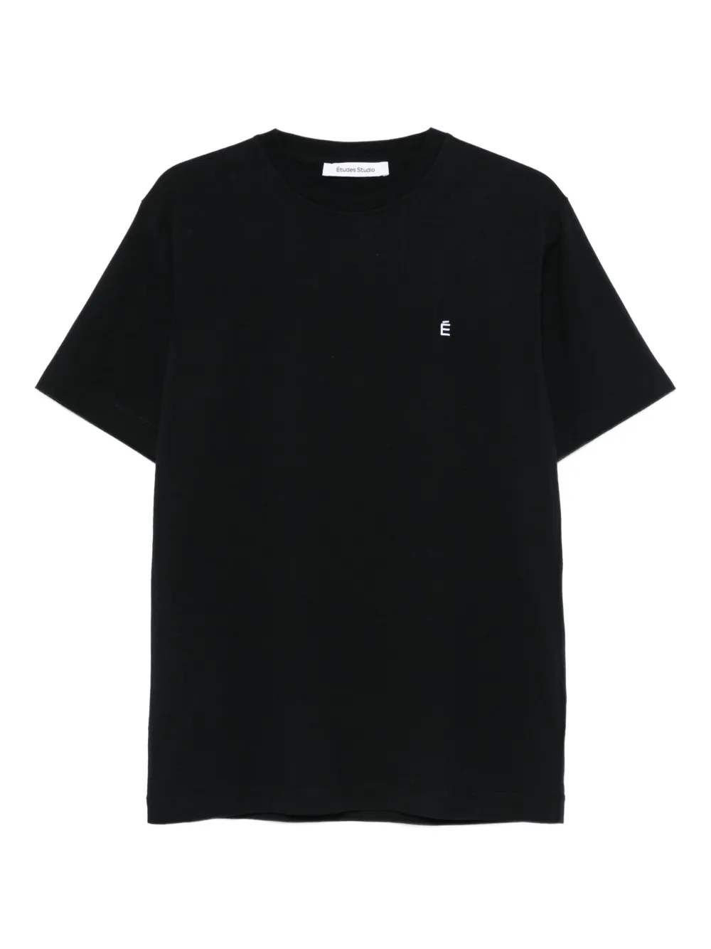 Études Studio É logo-embroidered t-shirt | Black | Image 1