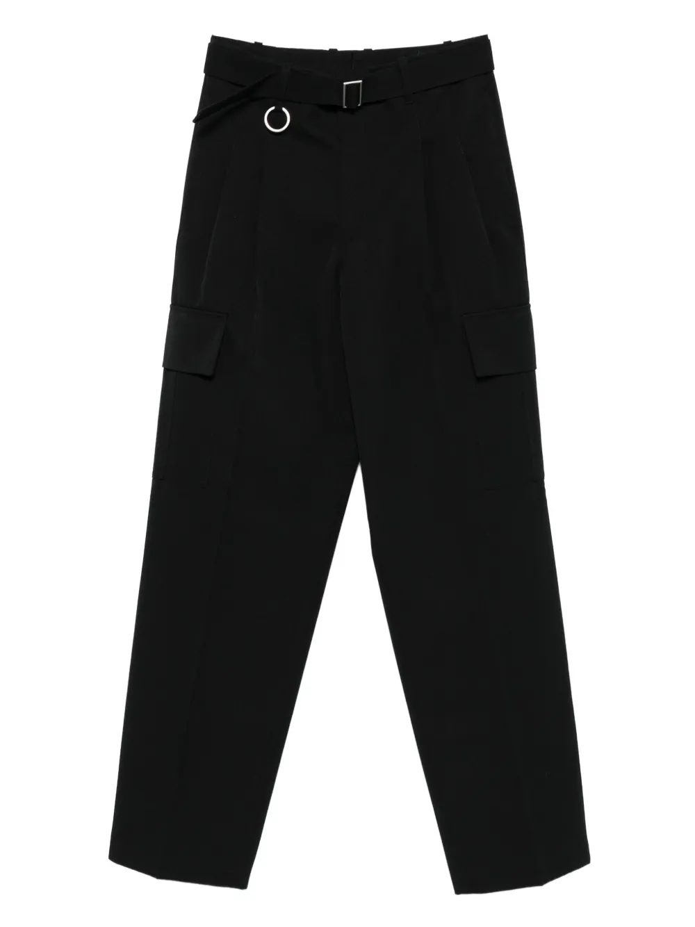 Études Studio belted cargo trousers | Black | Image 1