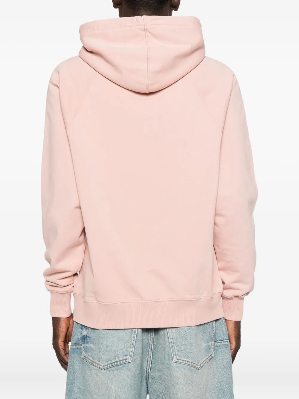 Etudes Studio Paint-splatter Logo Hoodie In Pink