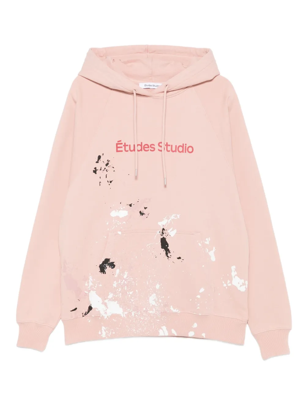 Études Studio paint-splatter logo hoodie | Pink | Image 1
