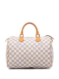 Louis Vuitton Pre-Owned 2009 Damier Azur Speedy 30 boston bag - White
