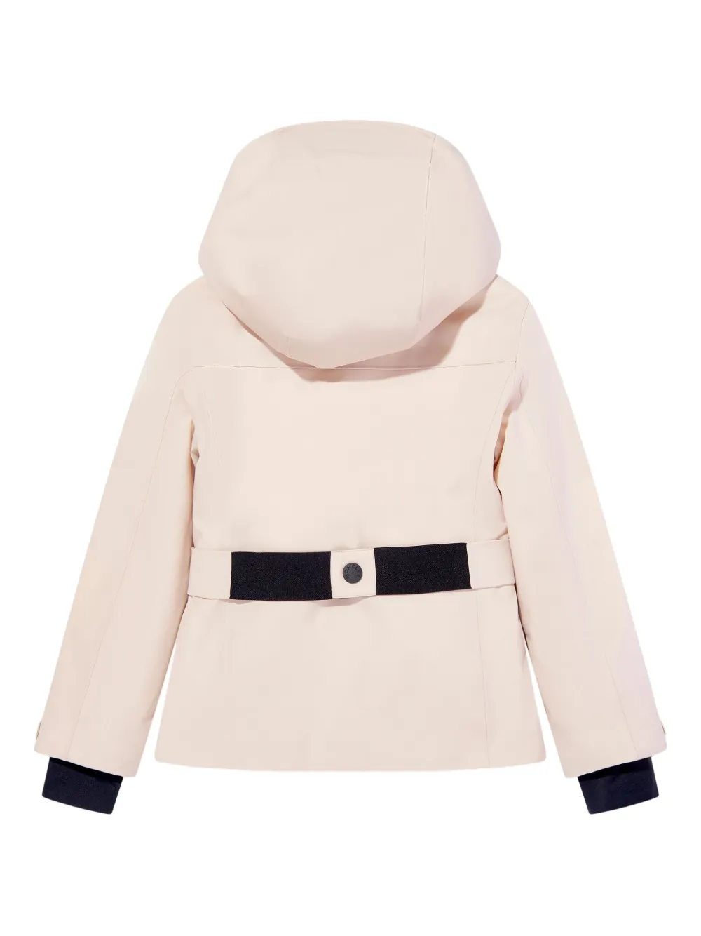 MONCLER GRENOBLE KIDS Jack met logopatroon en ceintuur Roze