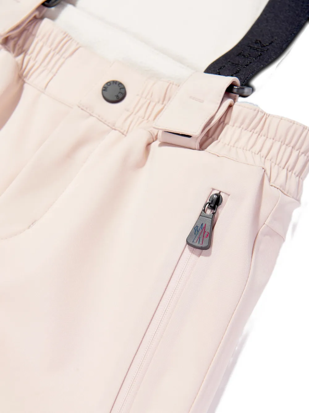 MONCLER GRENOBLE KIDS Skipak met vlakken Beige