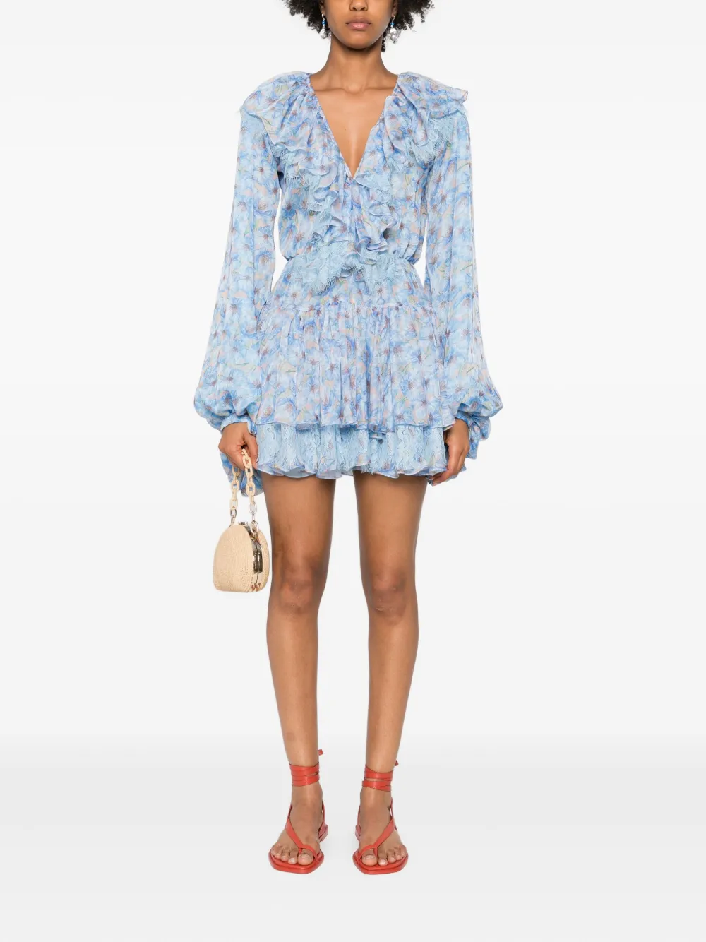 MIAU by Clara Rotescu floral-print mini dress | Day Dresses | Image 2