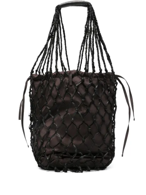Alysi interwoven tote bag