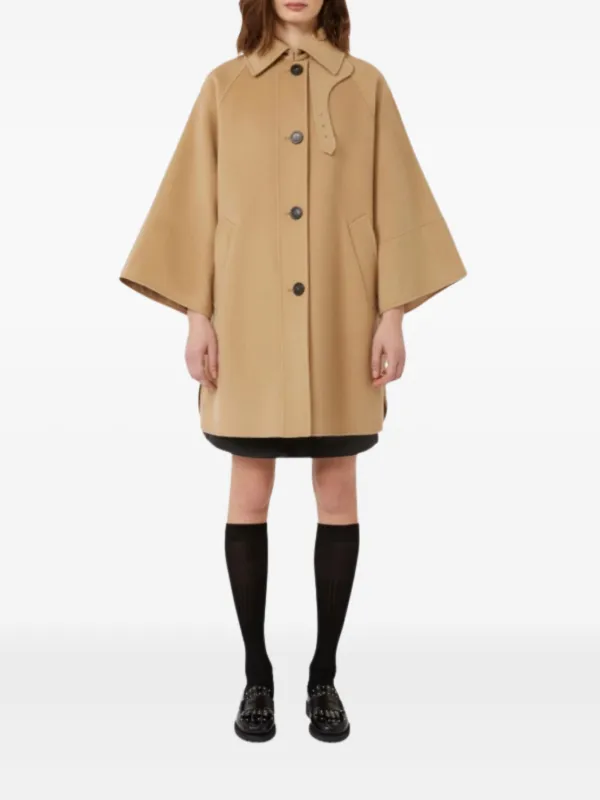 Weekend Max Mara RUFO ウールシングルコート　サイズ36 Weekend Max Mara RUFO ウールシングルコート | ブラウン | FARFETCH JP