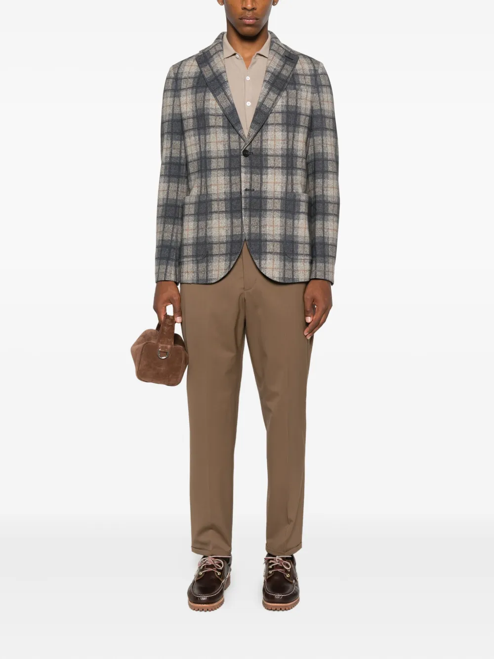 Circolo 1901 checked button blazer | Blazers | Image 2