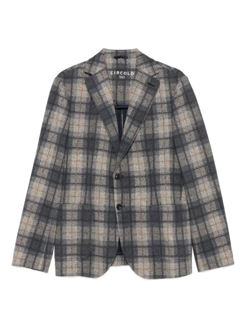 Circolo 1901 checked button blazer